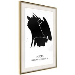 Arkiio Affisch Zodiac Signs: Pisces [Poster] 40x60 Poster